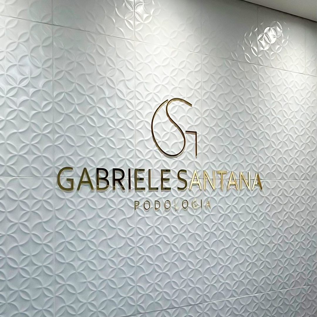 Logo de parede personalizado acrílico espelhado até 60x40cm - Imagem 3