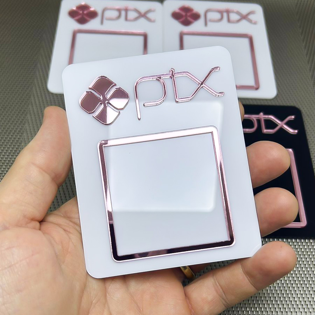 Placa Pix em Acrílico 10x8cm colar na parede balcão vidro - Imagem 3