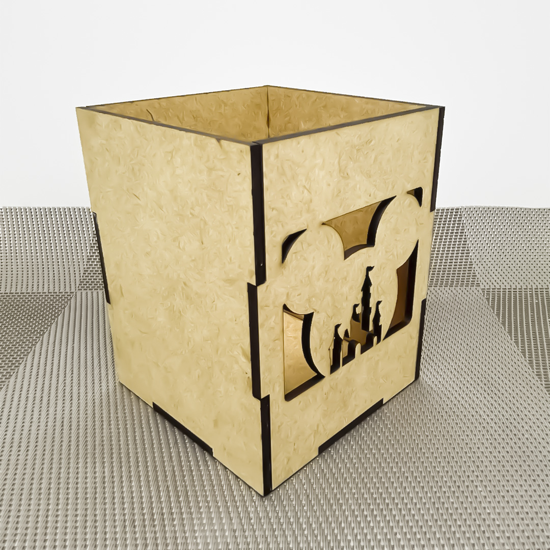 Kit 10 Porta Lápis Mickey MDF Lembrancinha Festa Infantil - Imagem 3