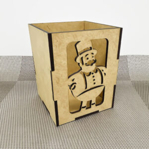 Kit 10 Porta Lápis Mundo bita MDF Lembrancinha FestaInfantil