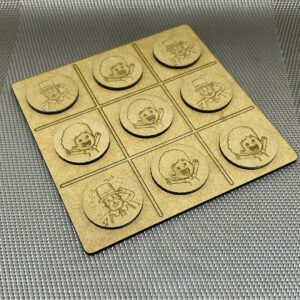 Kit 10 Jogo da velha Mundo Bita MDF Lembrancinha festa kids