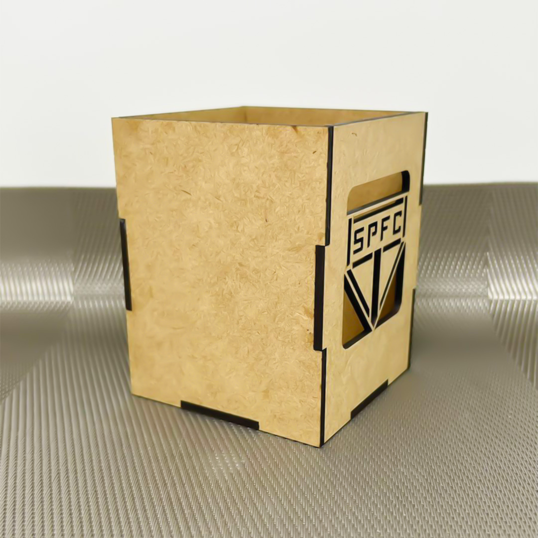 Kit 10 Porta Lápis São Paulo MDF Lembrancinha Times - Imagem 3