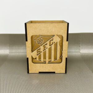 Kit 10 Porta Lápis Santos MDF Lembrancinha Times