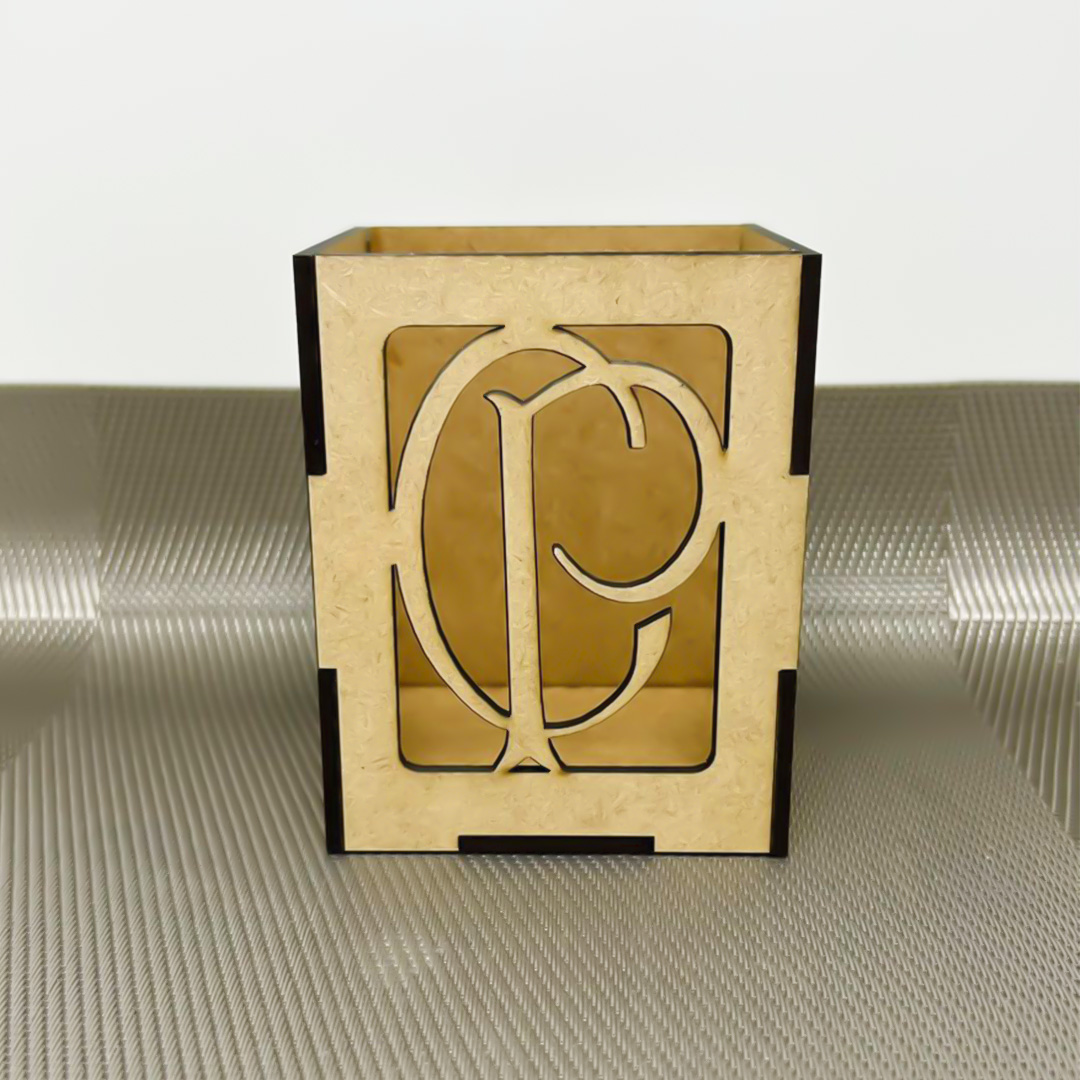 Kit 10 Porta Lápis Corinthians MDF Lembrancinha Times