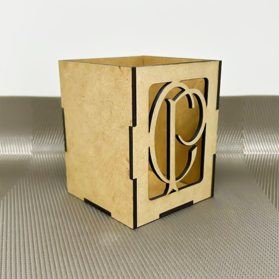 Kit 10 Porta Lápis Corinthians MDF Lembrancinha Times - Imagem 2