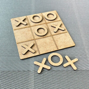 Jogo da Velha em MDF Lembrancinha Educativa com Tabuleiro