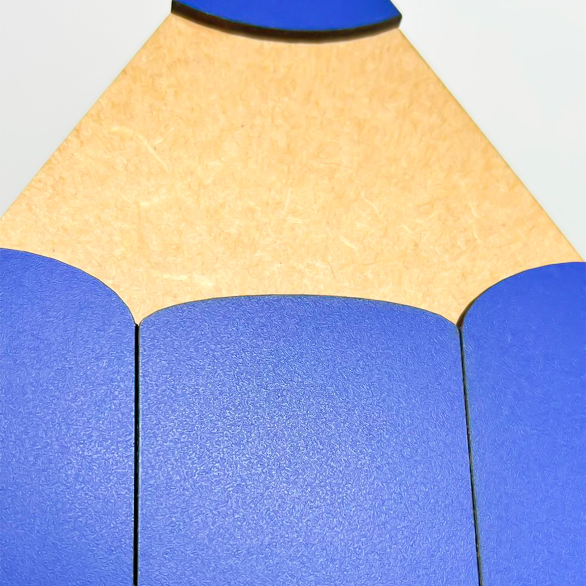 Porta Lápis Premium em MDF 3mm Texturizado Azul - Imagem 7