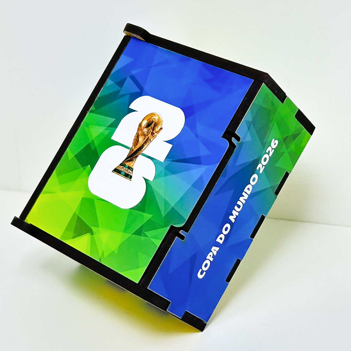 Caixinha porta figurinhas da Copa do Mundo 2026 premium - Imagem 5
