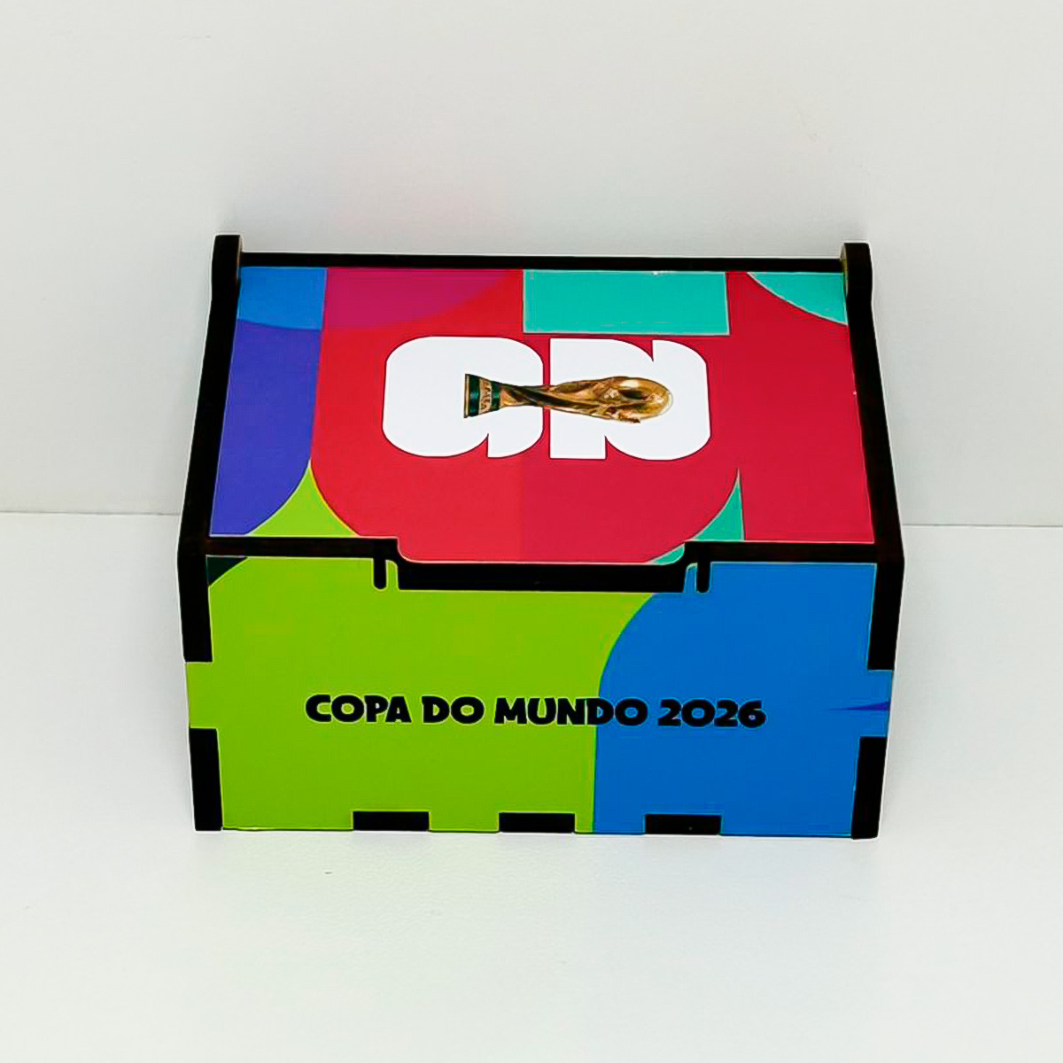 Porta figurinhas caixinha da Copa do Mundo 2026 premium - Imagem 3