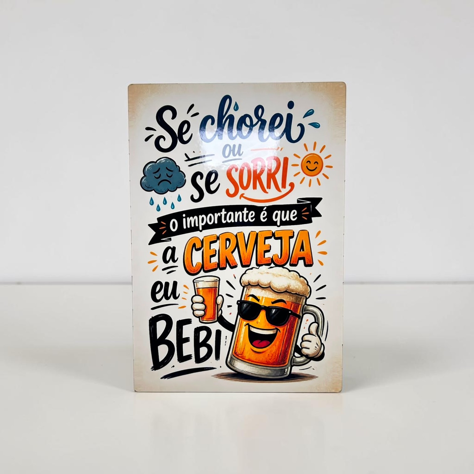 Kit 4 Placa Decorativa Mdf Bar Bebida Decoração 20x29 - Imagem 4